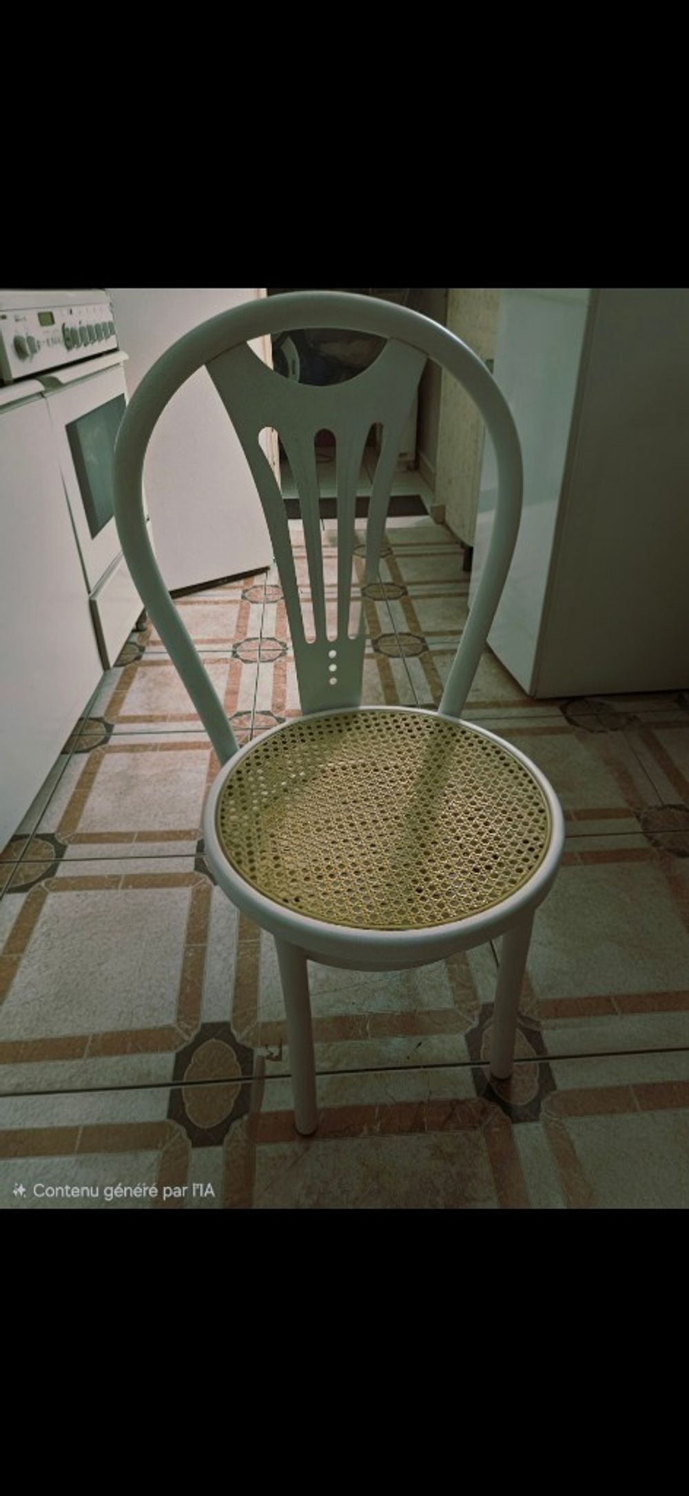 4 chaises bistrot vintage