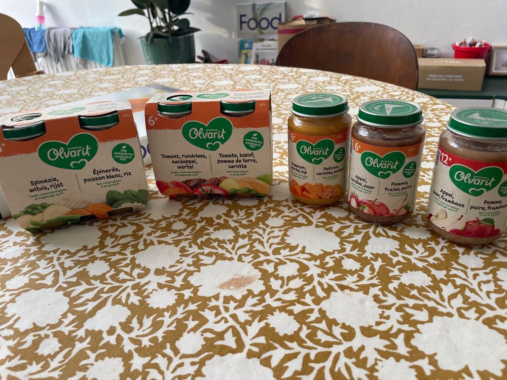 Pots pour bébé 6+ (à partir de 6 mois)