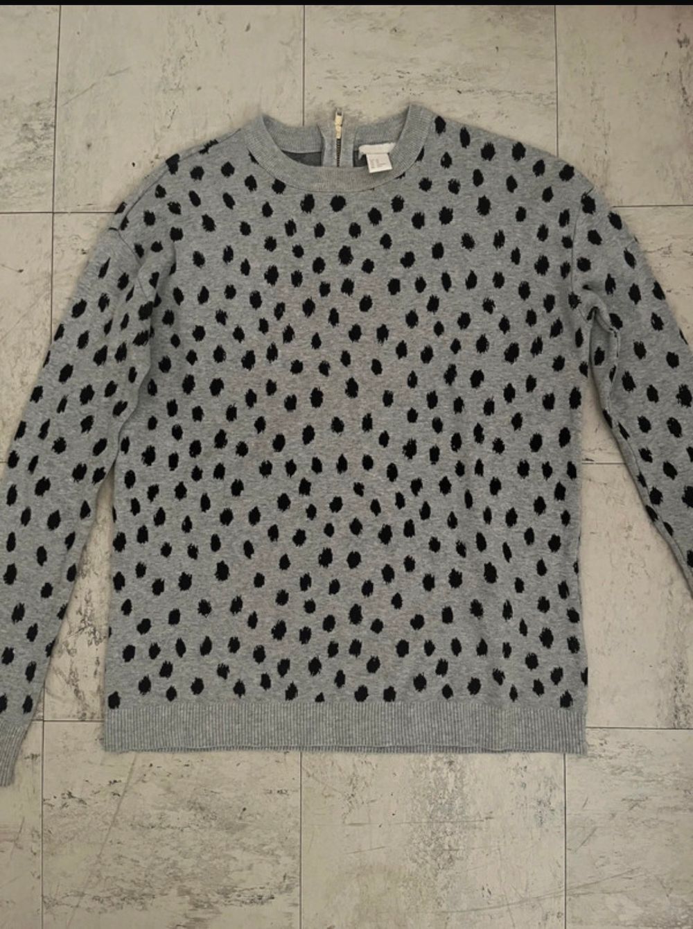 Pull à pois taille XS
