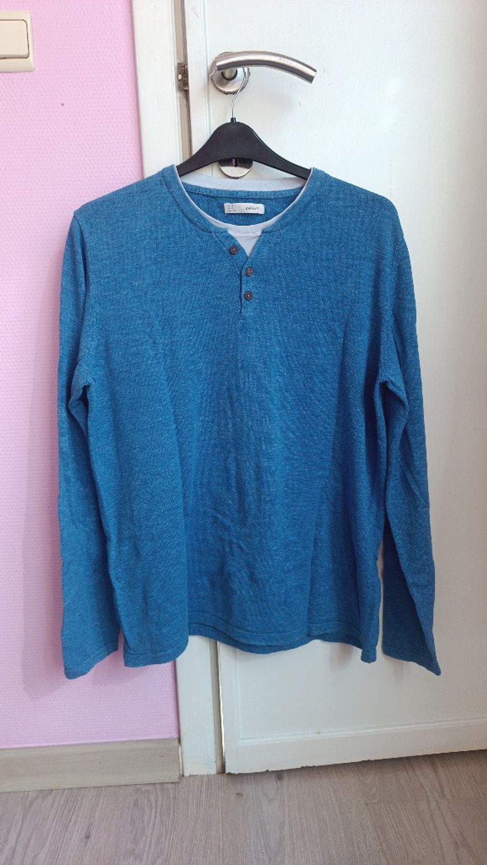 Sous Pull bleu taille XL