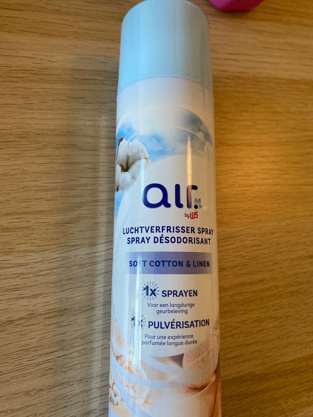 Spray désodorisant odeur coton